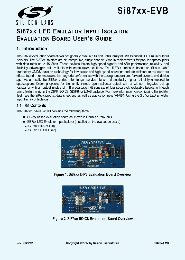 SI87XXSOIC8-KIT_6350380.PDF Datasheet