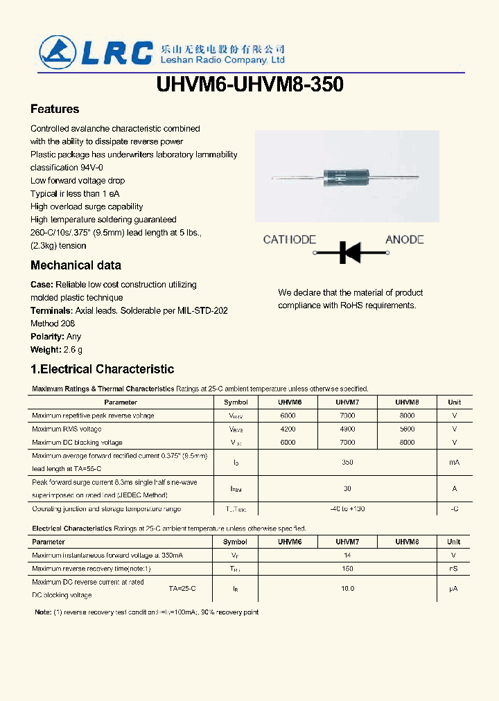 UHVM8-350_6354311.PDF Datasheet