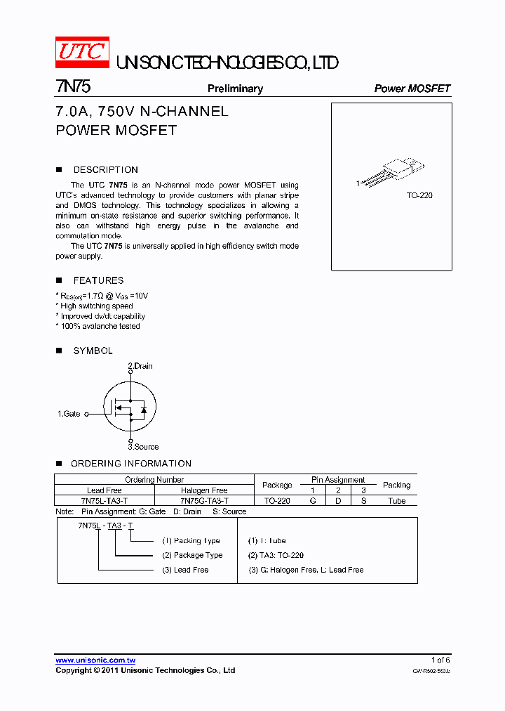 7N75_6355878.PDF Datasheet