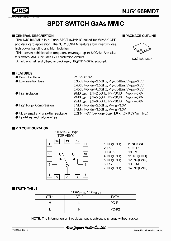 NJG1669MD7_6355838.PDF Datasheet
