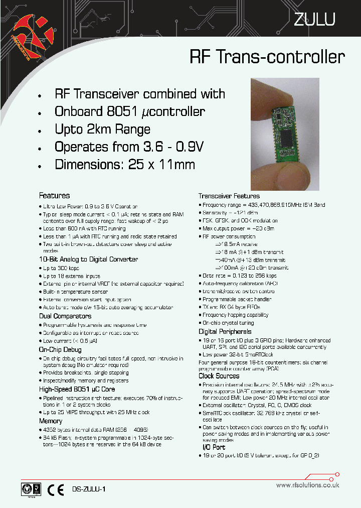 ZULU-915_6357393.PDF Datasheet