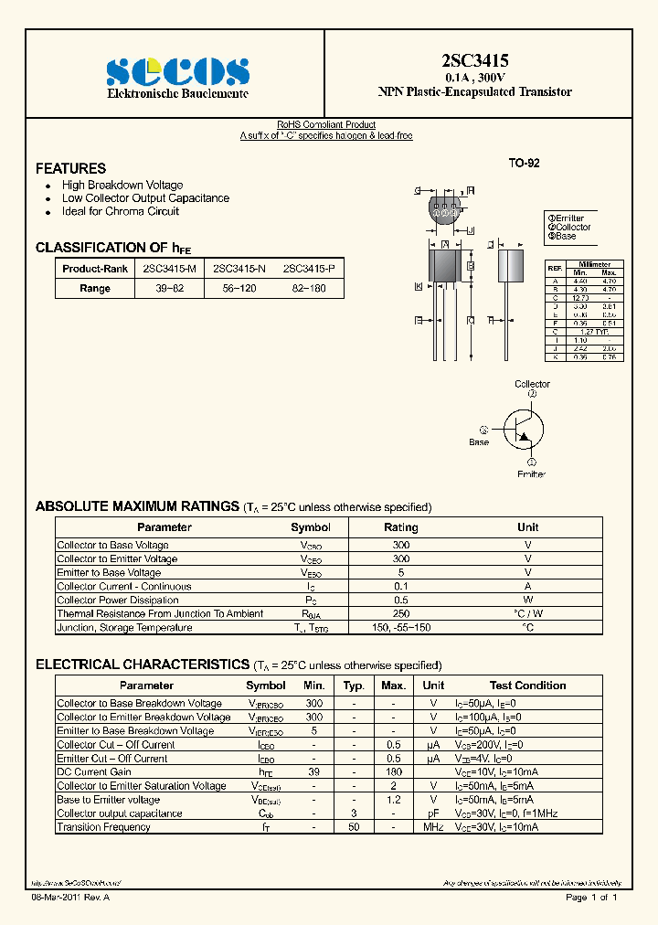 2SC3415_6357413.PDF Datasheet