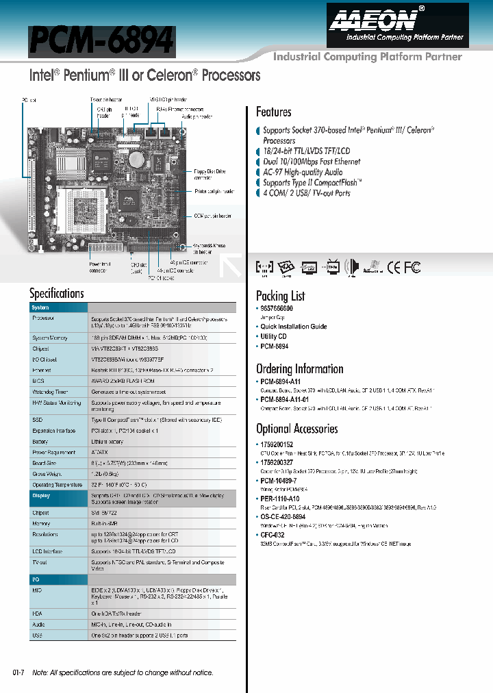 PCM-6894_6357711.PDF Datasheet