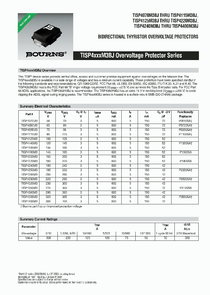 TISP4145M3BJ-S_6359936.PDF Datasheet
