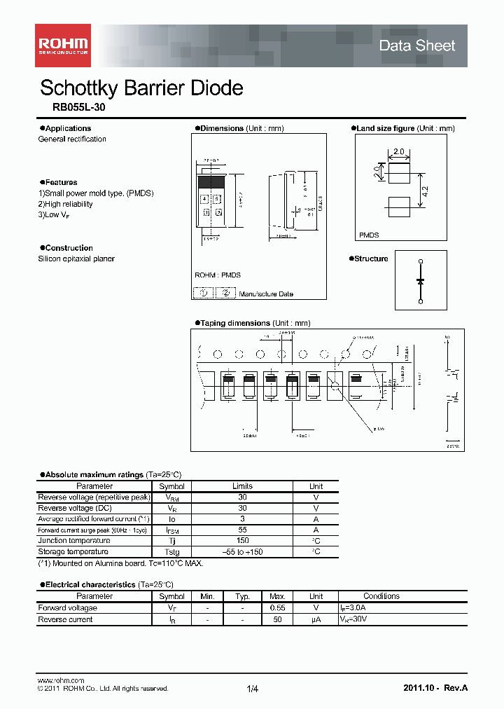 RB055L-30TE25_6363095.PDF Datasheet