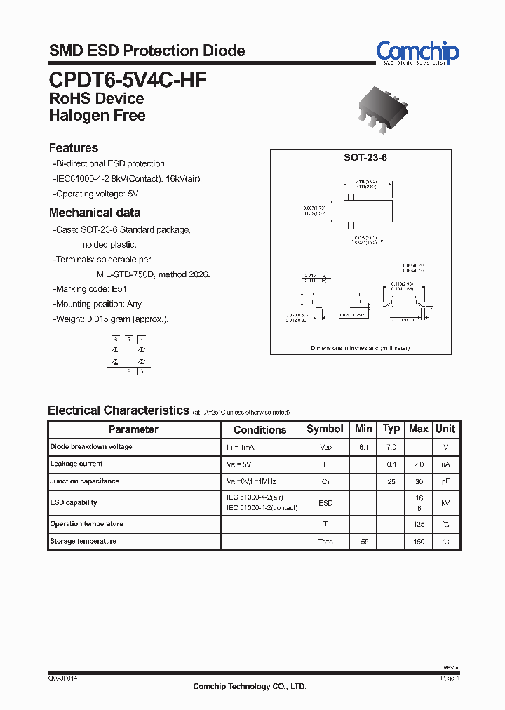 CPDT6-5V4C-HF_6363801.PDF Datasheet
