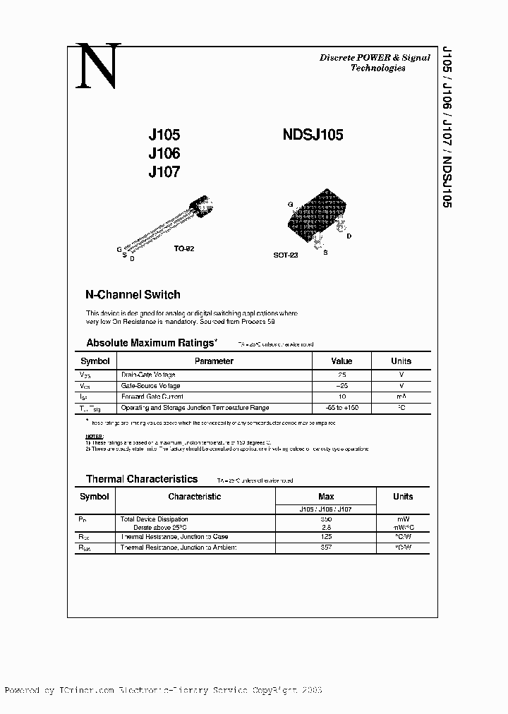 NDSJ105_6365658.PDF Datasheet