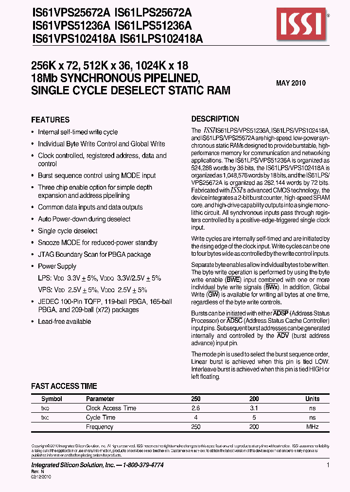 IS61VPS102418A-250B2I_6365126.PDF Datasheet
