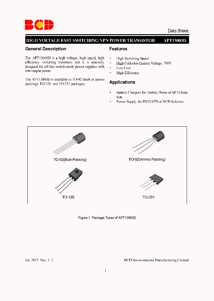 APT13003DZ-G1_6365792.PDF Datasheet