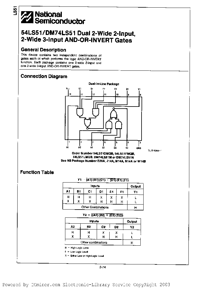 DM74LS51NB_6367440.PDF Datasheet