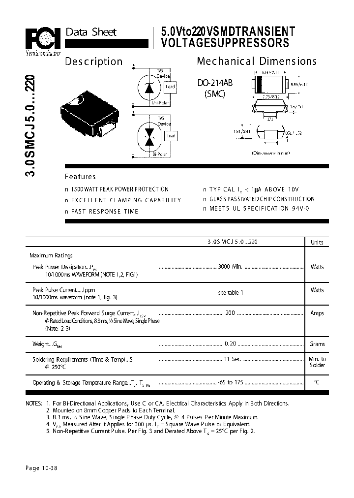 30SMCJ10_6368195.PDF Datasheet