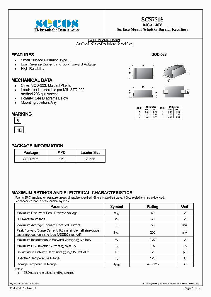 SCS751S12_6368406.PDF Datasheet
