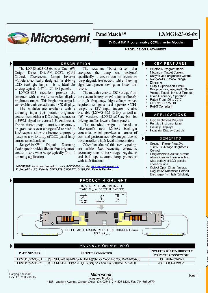 LXMG1623-05-62_6369016.PDF Datasheet