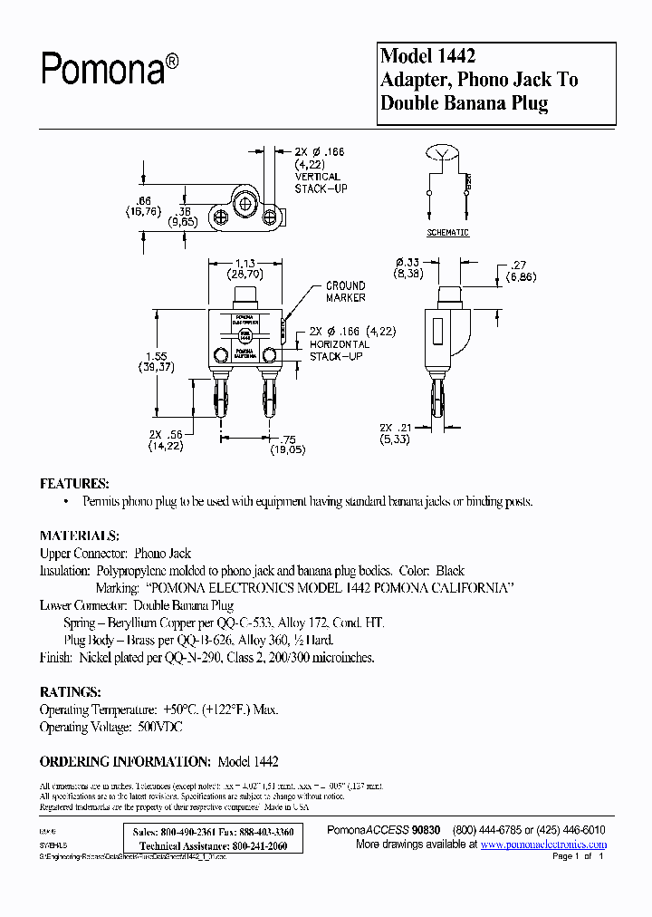 MODEL1442_6369335.PDF Datasheet