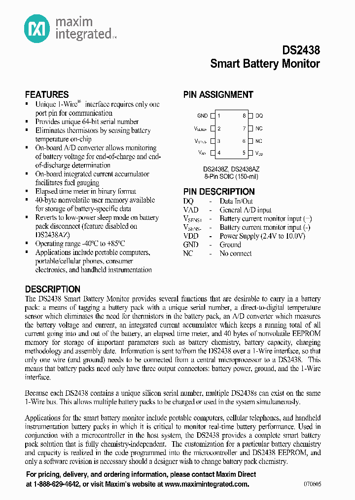 DS2438Z_6369874.PDF Datasheet