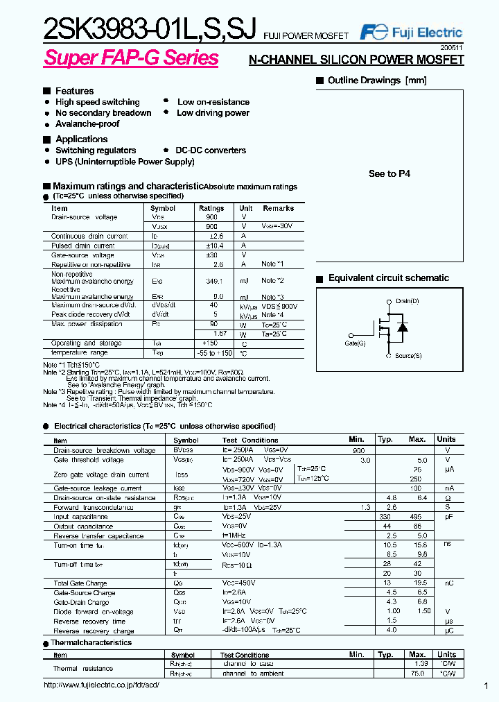 2SK3983-01SJ_6370231.PDF Datasheet