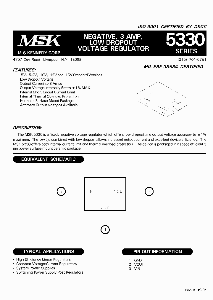 MSK5330-10_6371548.PDF Datasheet