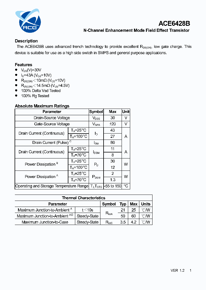 ACE6428B_6374073.PDF Datasheet
