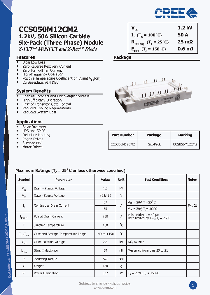 CCS050M12CM2_6374157.PDF Datasheet