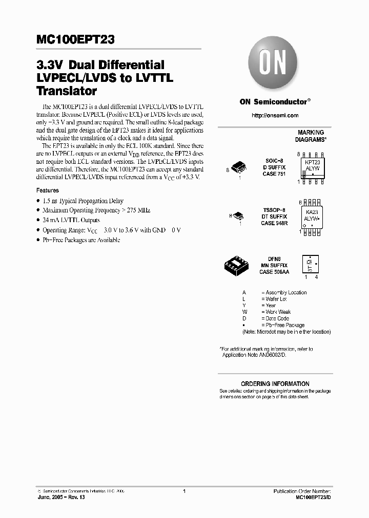 MC100EPT23_6374185.PDF Datasheet