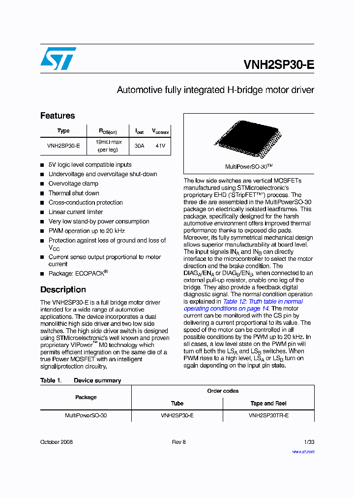 VNH2SP30TR-E_6377173.PDF Datasheet