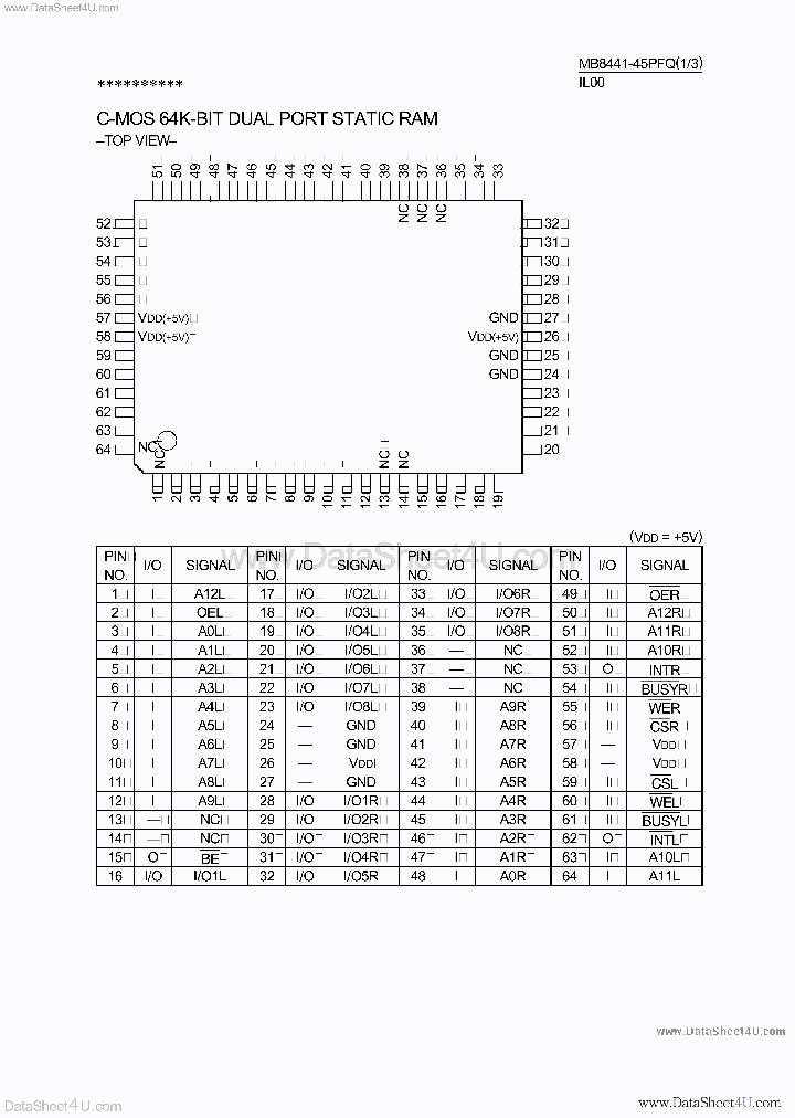 MB8441-45PFQ_6377790.PDF Datasheet