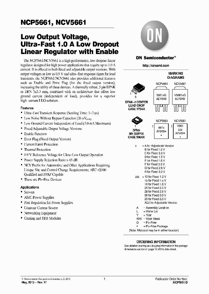 NCP5661MNADJT2G_6378527.PDF Datasheet