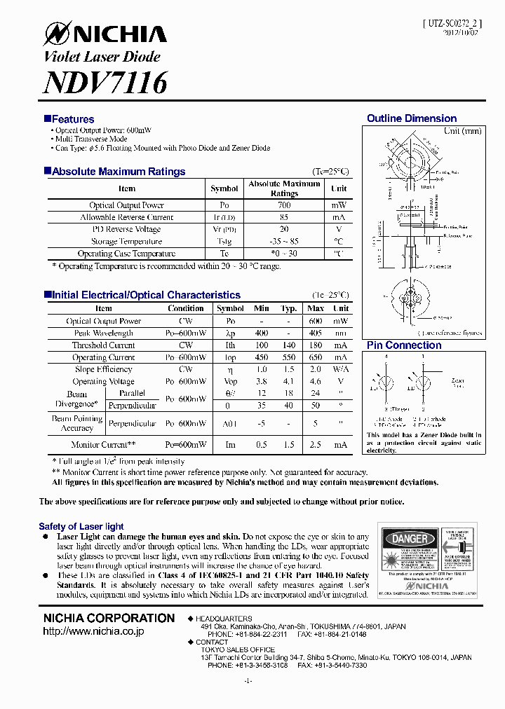 NDV7116_6378634.PDF Datasheet