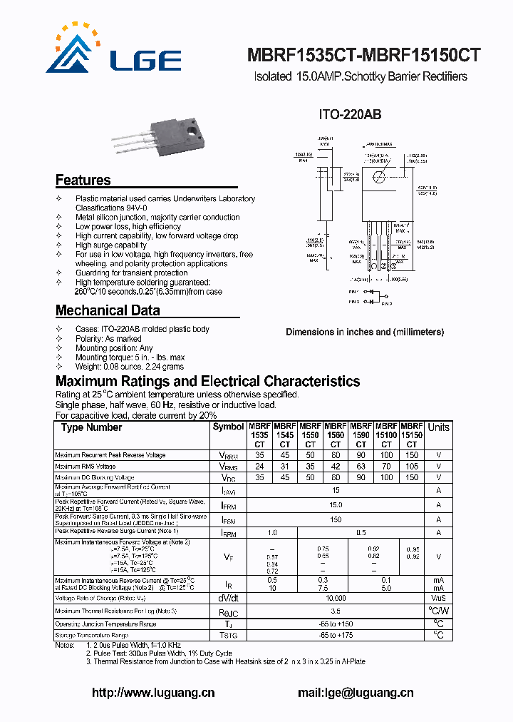 MBRF1545CT_6380131.PDF Datasheet