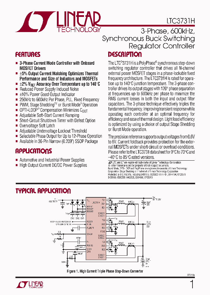 LTC3731HGTR_6381734.PDF Datasheet