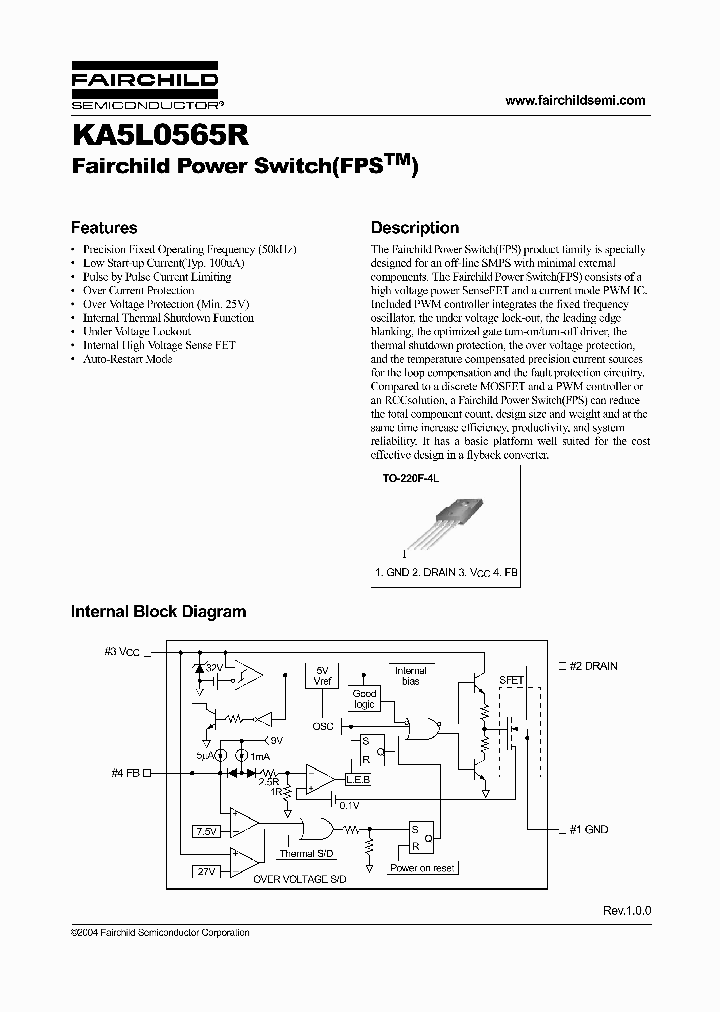 KA5L0565RTU_6382397.PDF Datasheet