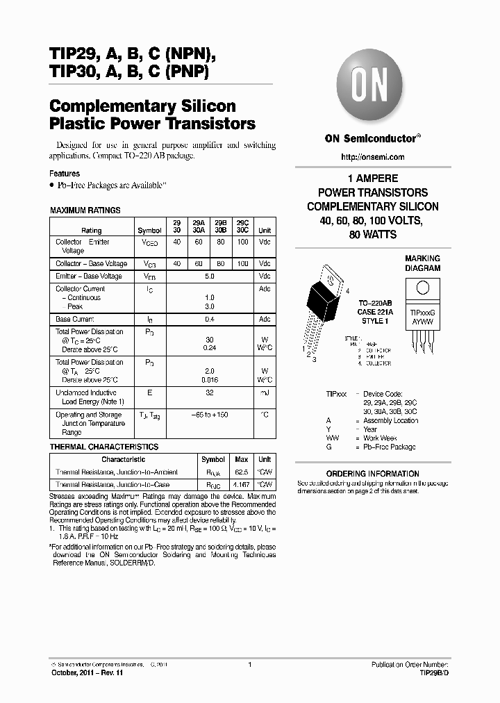 TIP29_6383957.PDF Datasheet