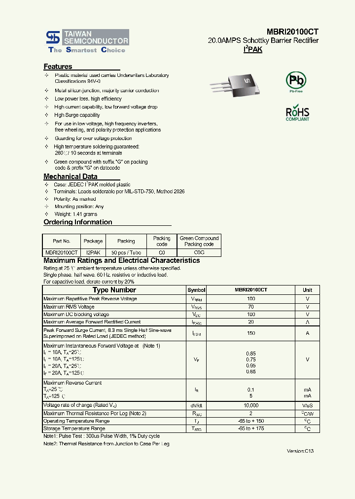 MBRI20100CT_6384861.PDF Datasheet