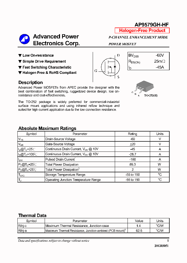 AP9579GH-HF_6386466.PDF Datasheet