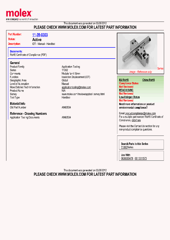 11-39-0303_6386665.PDF Datasheet