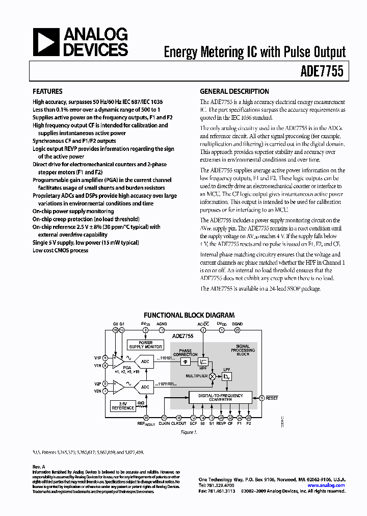 ADE7755ARSZ_6386622.PDF Datasheet