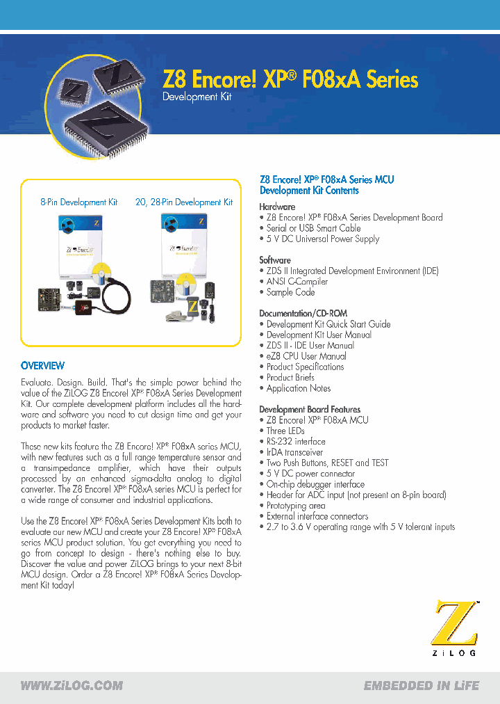 Z8F082A_6386662.PDF Datasheet