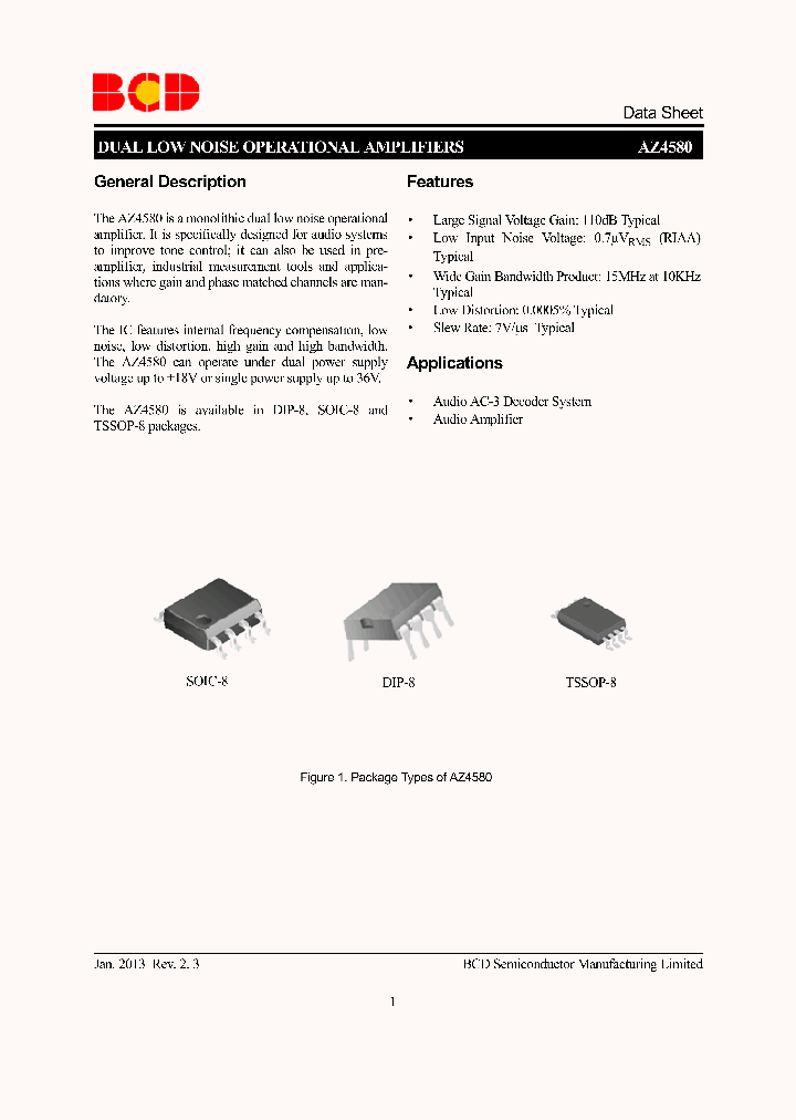 AZ4580M-G1_6386519.PDF Datasheet