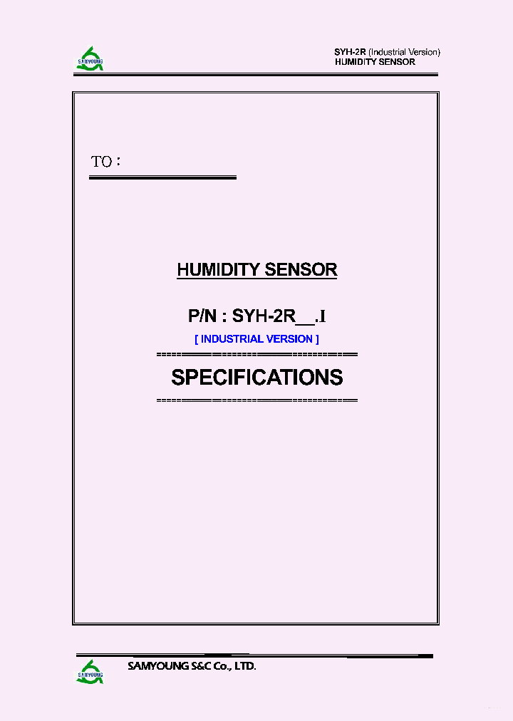 SYH-2R_6387225.PDF Datasheet