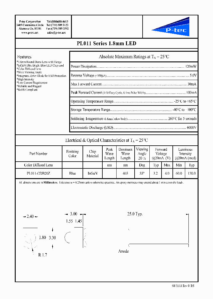 PL011-CDB20Z_6387243.PDF Datasheet