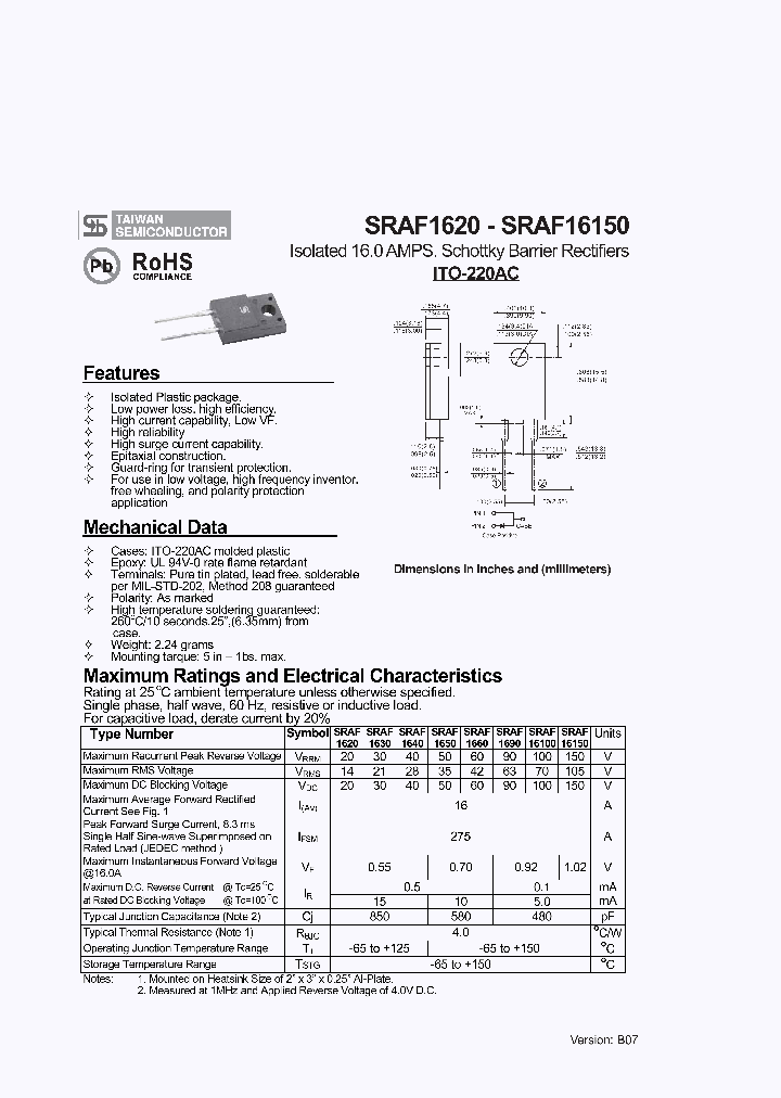 SRAF1690_6392138.PDF Datasheet
