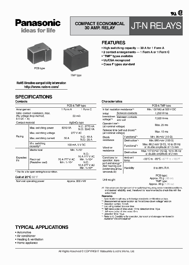 JTN1AS-PA-F-DC6V_6396339.PDF Datasheet