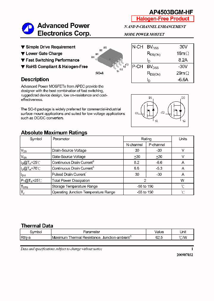 AP4503BGM-HF_6403330.PDF Datasheet