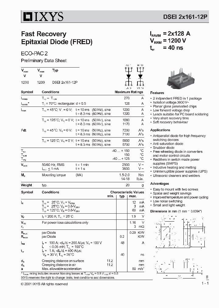 DSEI2X161-12P_6404443.PDF Datasheet