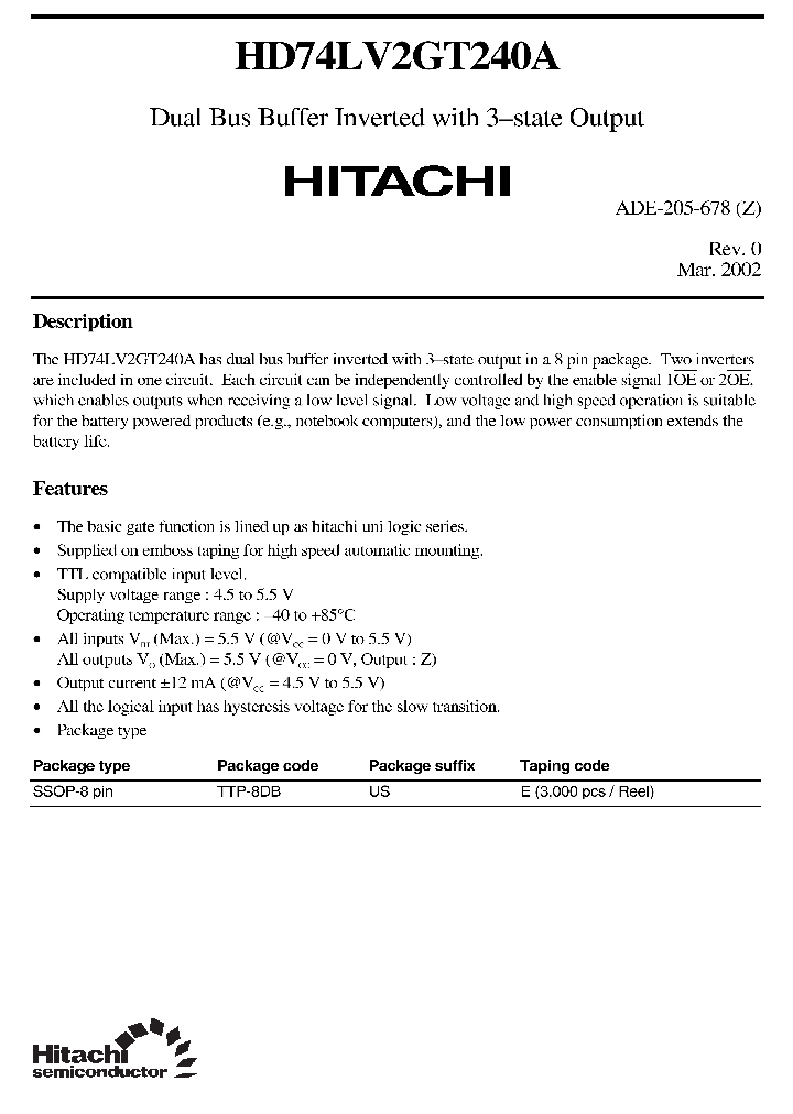 HD74LV2GT240AUSE_6405429.PDF Datasheet