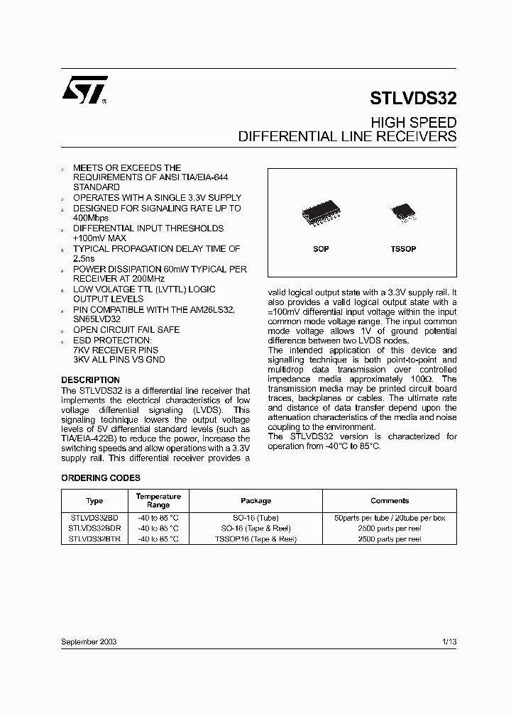 STLVDS32B_6407845.PDF Datasheet