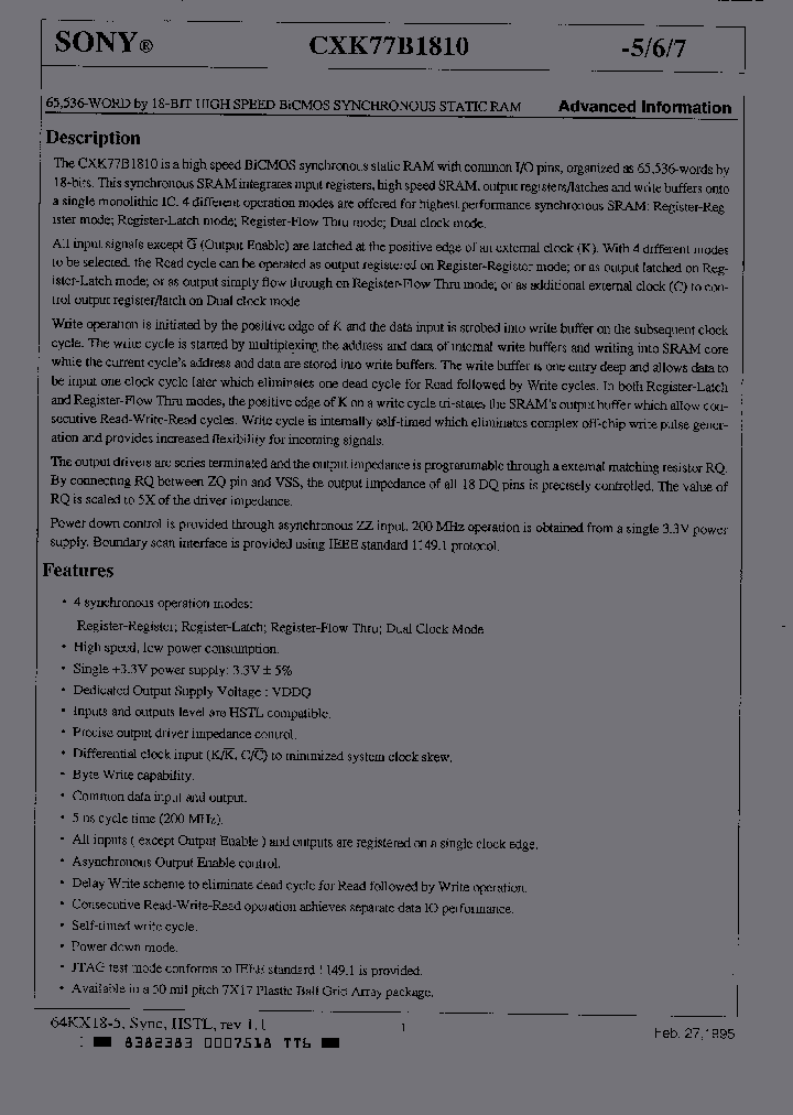 CXK77B1810-6_6400305.PDF Datasheet