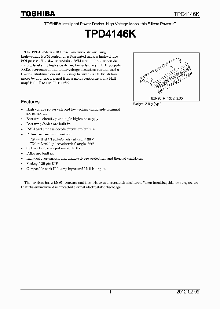 TPD4146K_6410263.PDF Datasheet