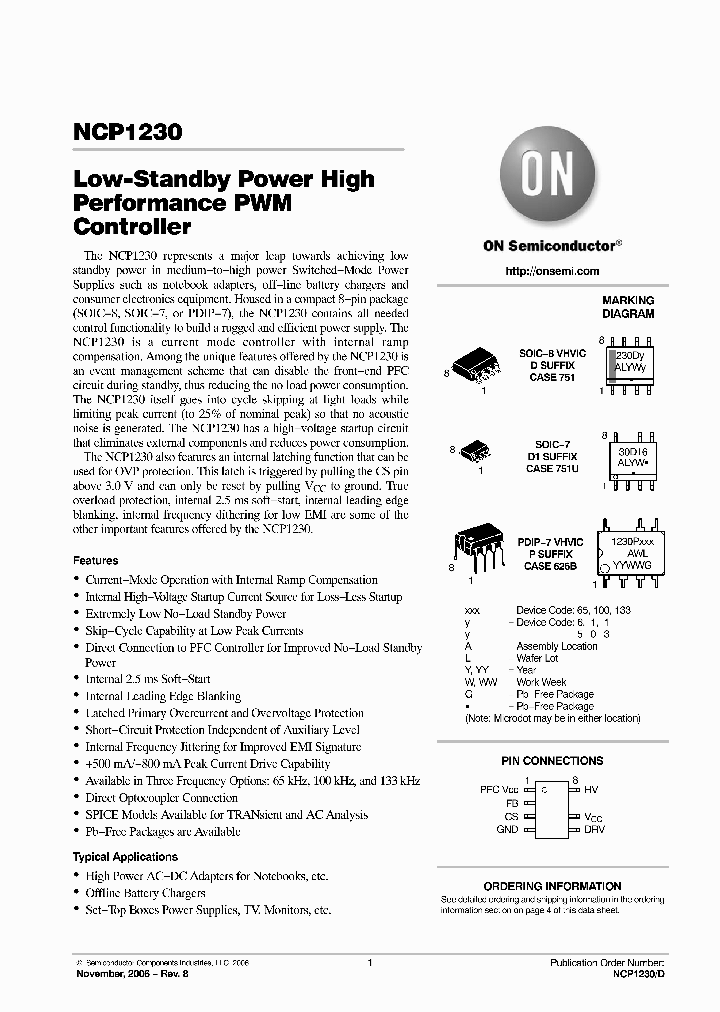 NCP1230D100R2_6409186.PDF Datasheet