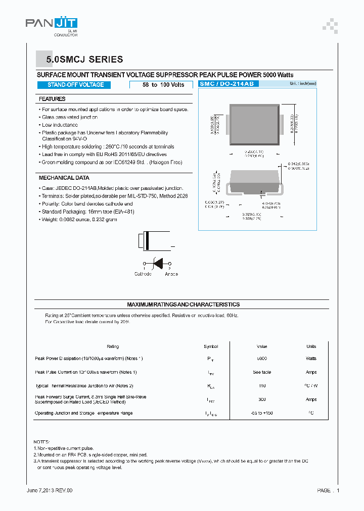 50SMCJ_6411686.PDF Datasheet